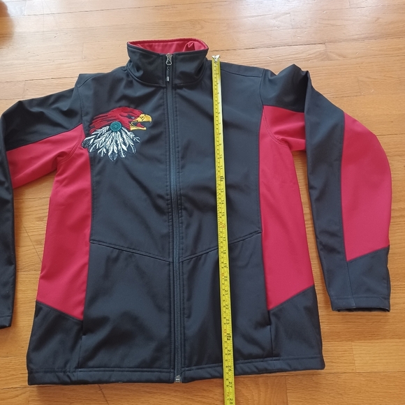 Coal Harbour Ladies Small Soft Shell Jacket Embroidered Eagle And Feathers - Picture 11 of 11